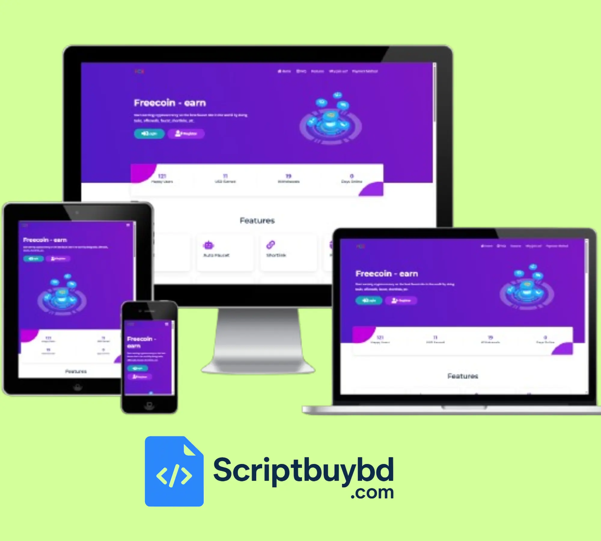 Vie Faucet Script Pro Version