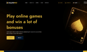 Xaxino - Ultimate Casino Platform PHP Script